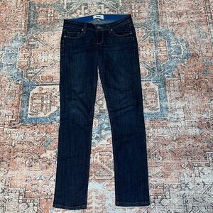 Paige Skyline Ankle Peg skinny jeans, Size 24‎